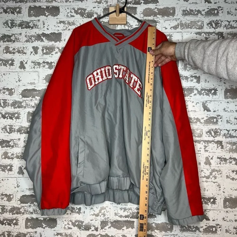 58 sports Ohio state buckeyes windbreaker pullover